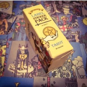 Miniature Vintage Rider Waite Tarot Stickers